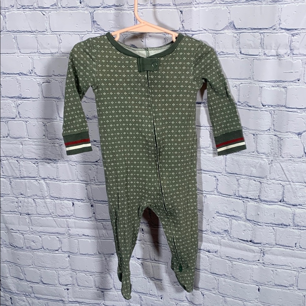 Hearth & Hand Baby One PIece Green Knit Look Size 6-9M